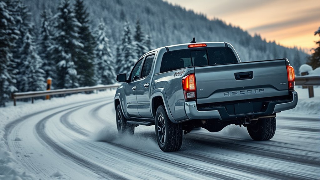 drive tacoma safely snow