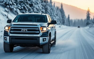 drive tundra safely snow