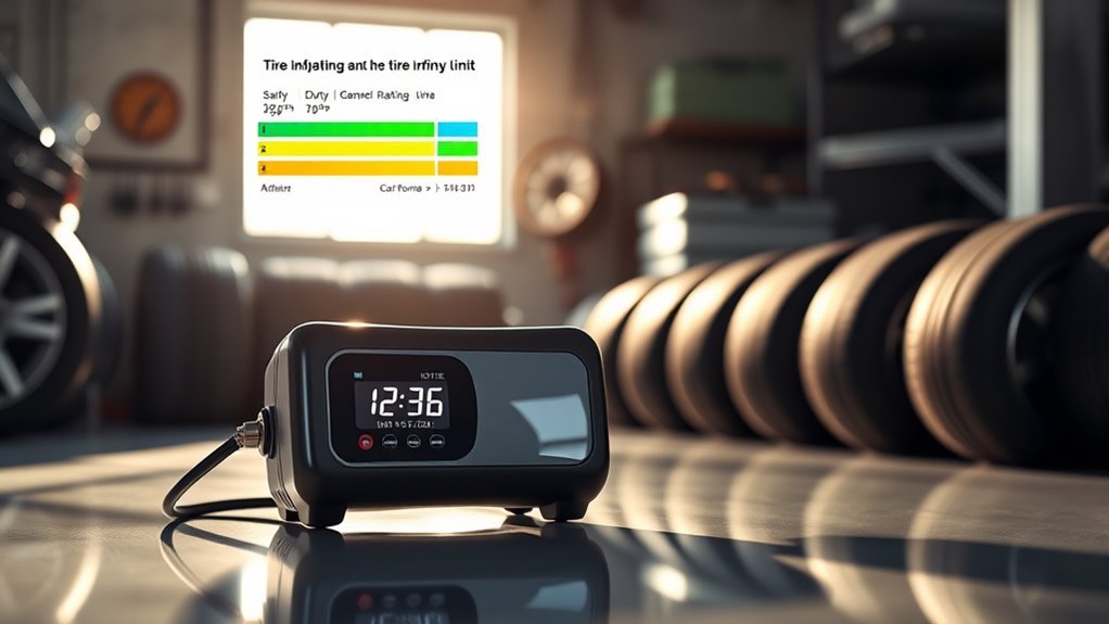 duty cycle tire inflators