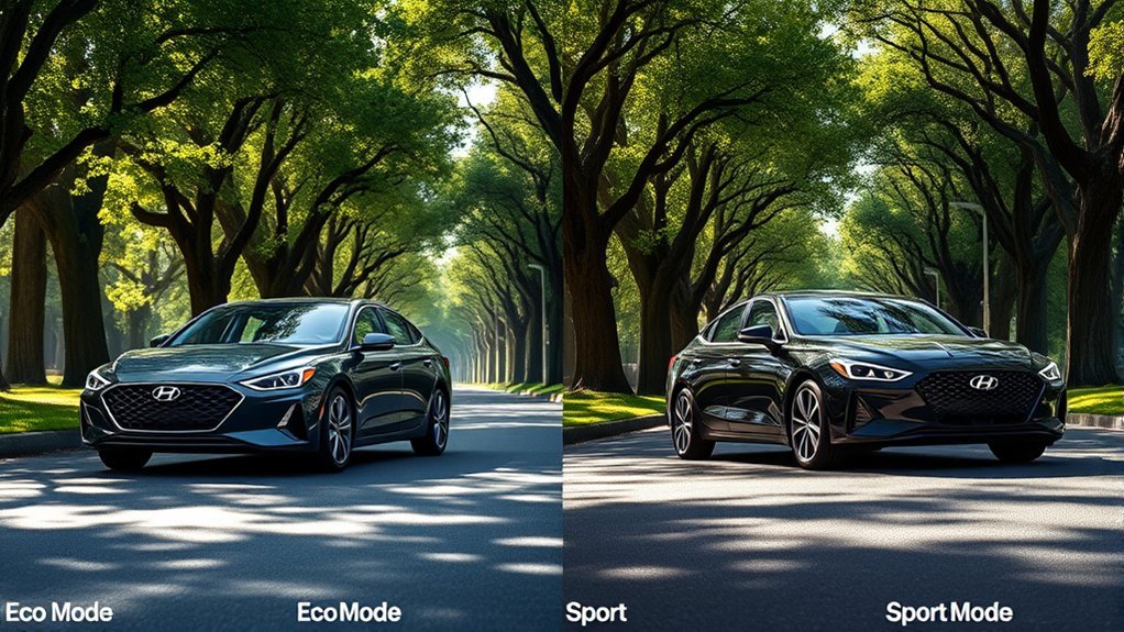 eco mode enhances fuel efficiency