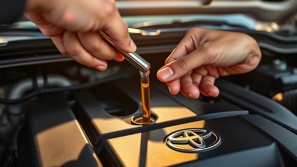 effective oil level checking