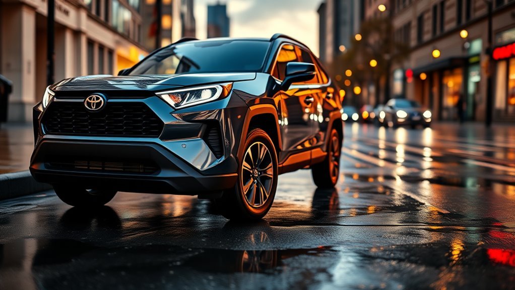 electrified efficient redesigned rav4