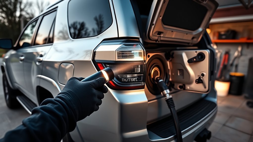 eliminate fuel odor issue