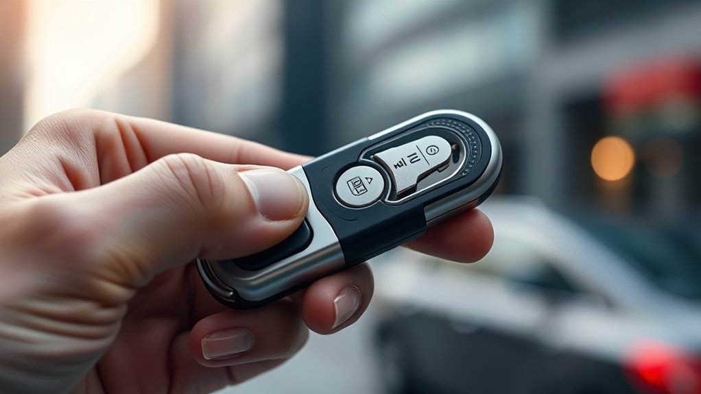 2025 Hyundai Sonata H-shaped smart key fob and separate mechanical emergency key
