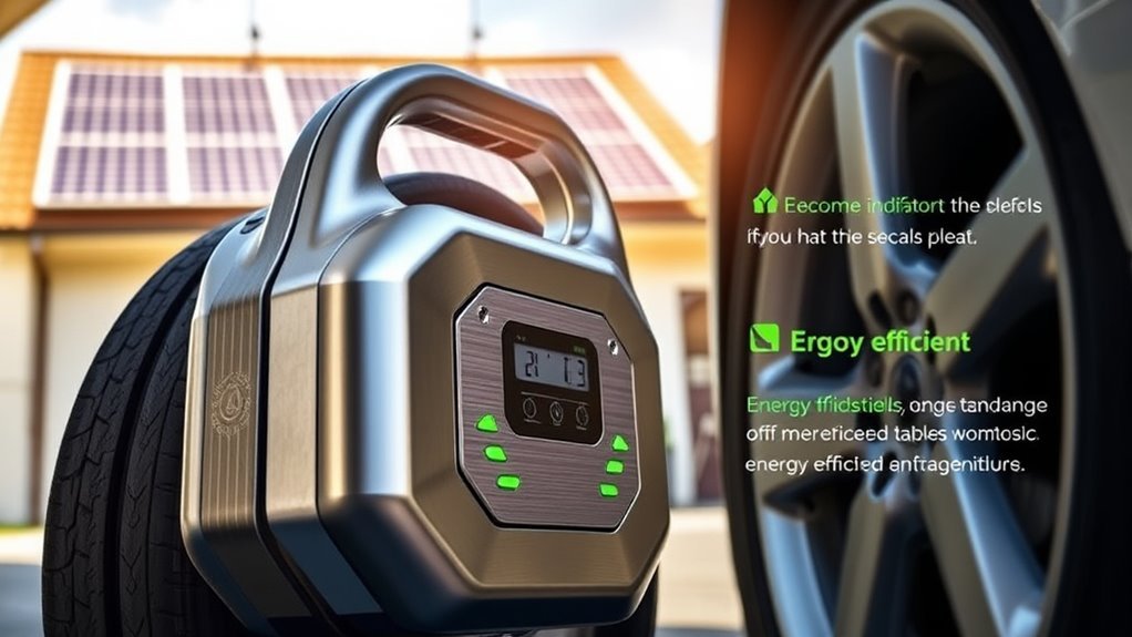 energy efficient tire inflators