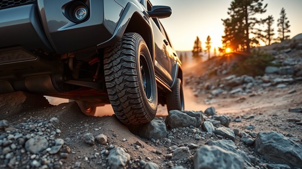 2025 Toyota 4Runner using L4L low-range four-wheel drive on difficult terrain