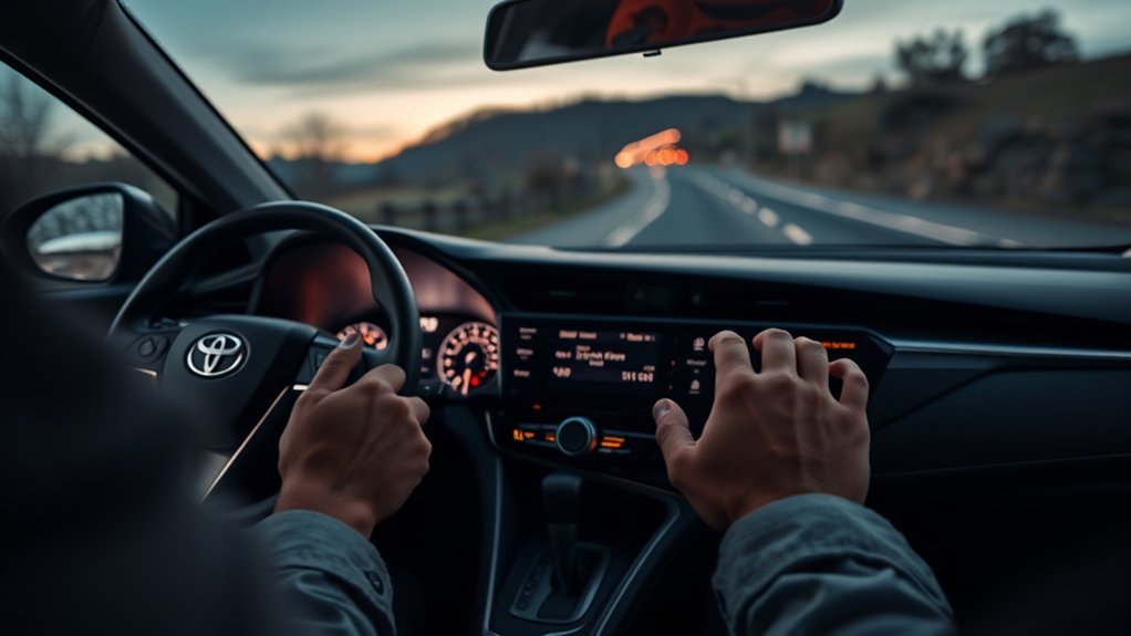 engage manual mode safely