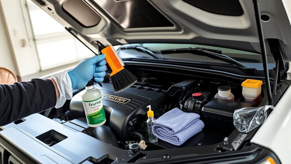engine bay cleaning guide