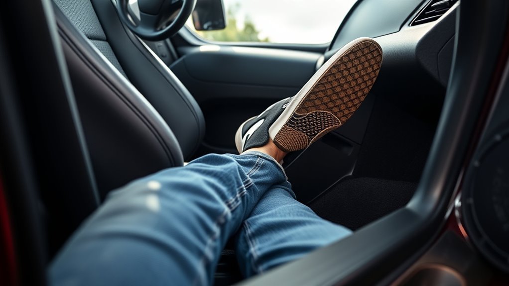 ergonomic manual transmission setup