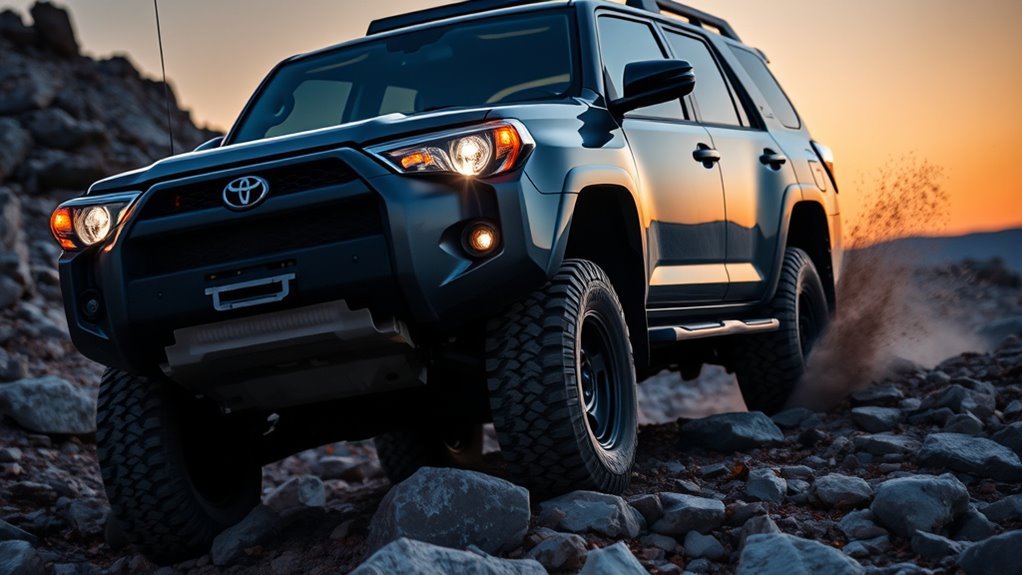 Toyota 4Runner VSC and off-road drive modes working with traction control systems