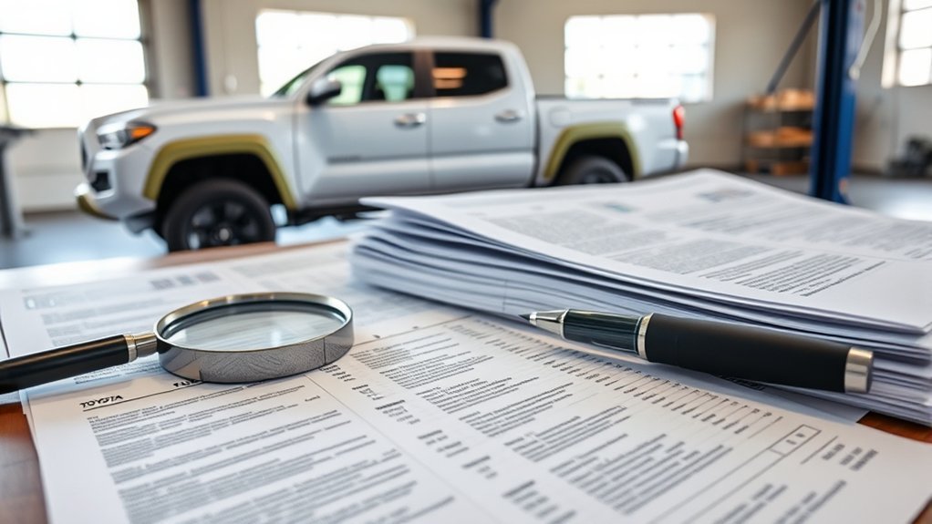 evaluate vehicle service history