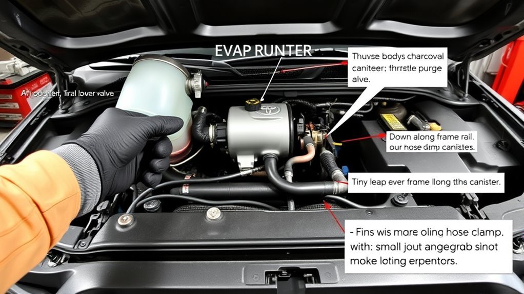 evap system diagnostic codes