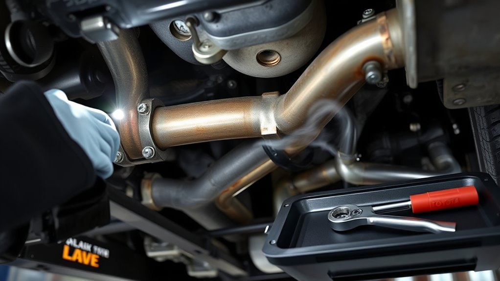 exhaust leak diagnosis guide