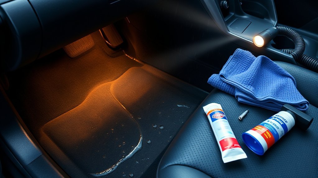 extract water seal leaks