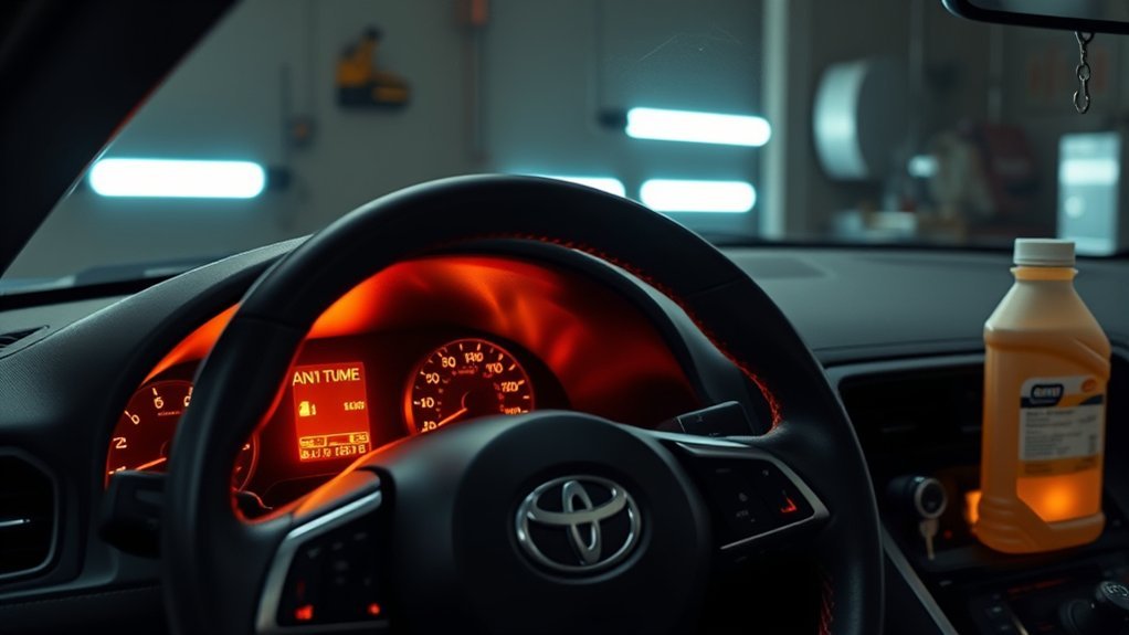 fix toyota supra coolant