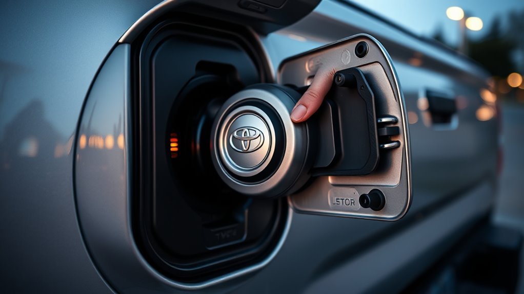 fix toyota tundra gas cap