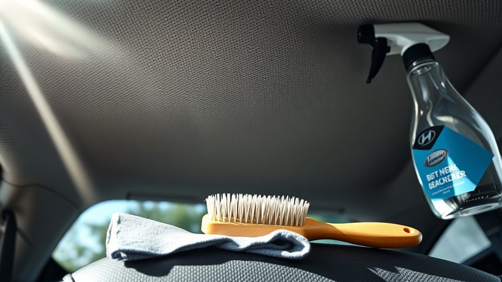fixing headliner damage effectively