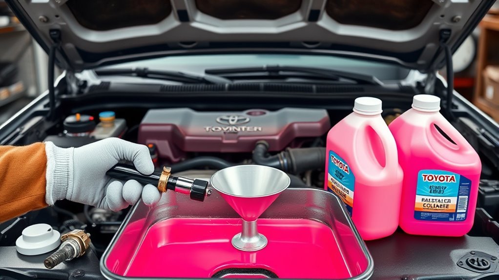 flush and refill coolant