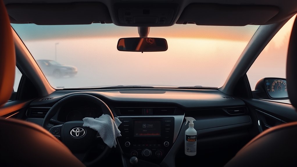 fog prevention daily routine