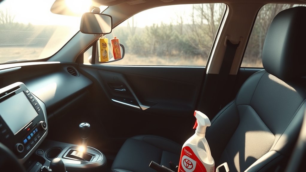 fresh cabin odor prevention