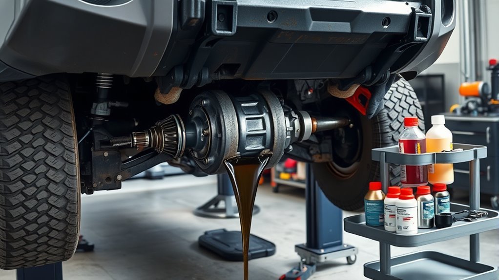 front differential fluid service