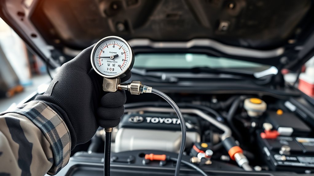 fuel pressure troubleshooting steps