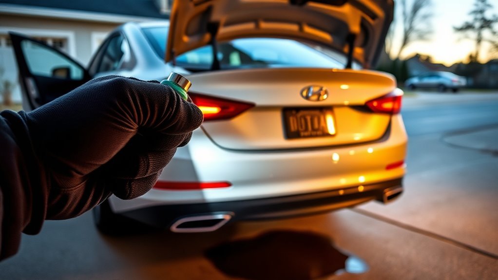 Sonata recall warning signs including fuel odor and dashboard alerts