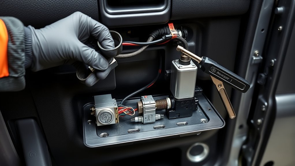 Full Toyota 4Runner door lock actuator assembly replacement recommended over motor-only repair