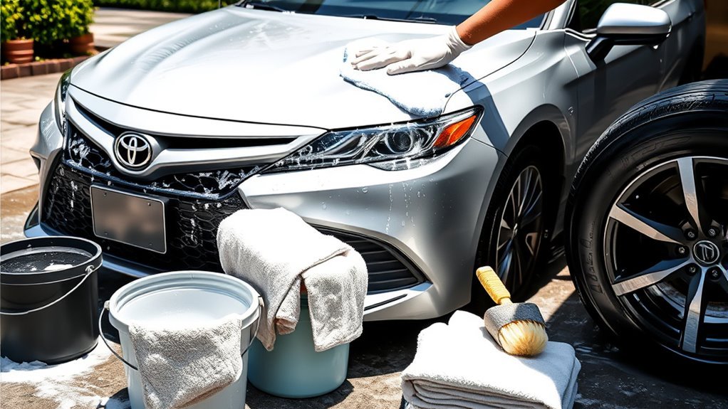 gentle car washing techniques