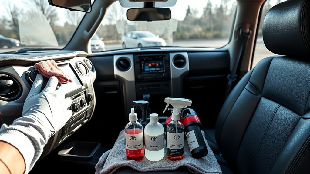 gentle interior cleaning techniques