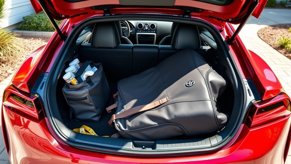 geometric packing maximizes trunk space