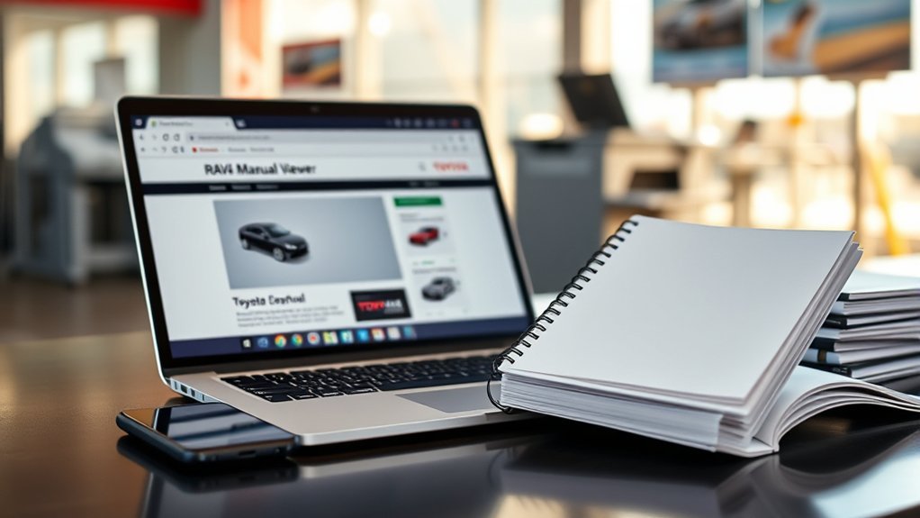 get printed rav4 manual