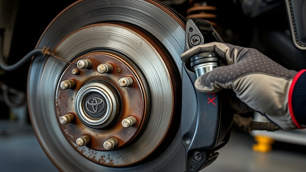 grinding brakes require inspection