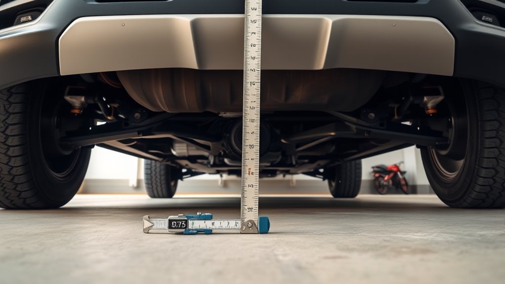 ground clearance measurement discrepancies