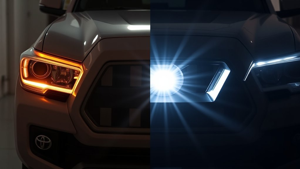 halogen vs led headlights comparison