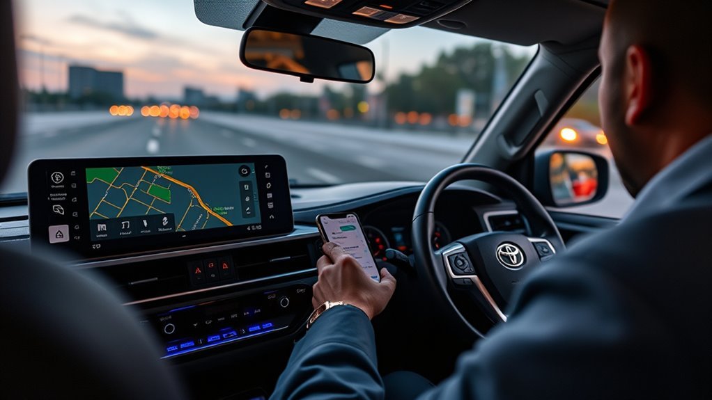 hands free driving with apps
