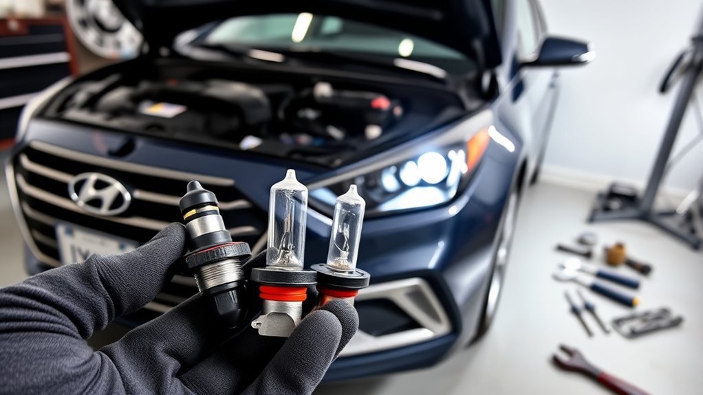 headlight bulb replacement steps