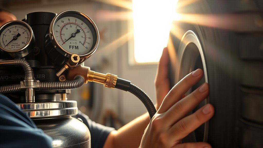 heat impacts tire inflation