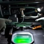 heater core coolant flow