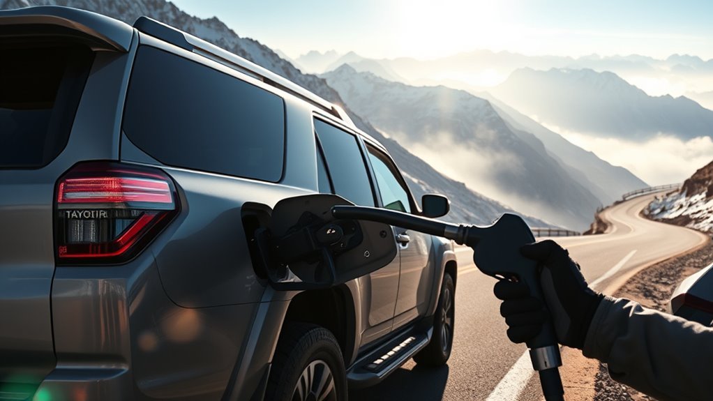 Fuel octane choices for Toyota 4Runner mountain driving