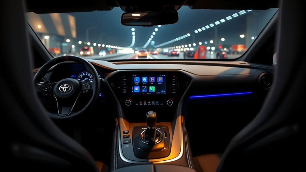 high tech infotainment system features