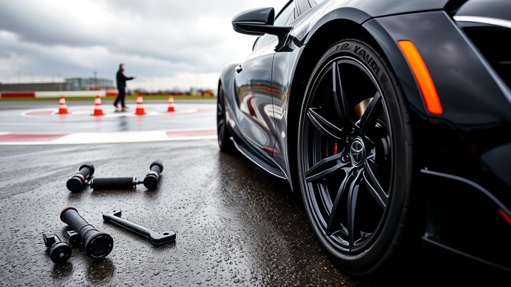 hydroplaning prevention and upgrades