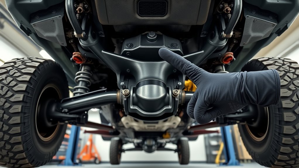 Visual guide for identifying Toyota 4Runner differential codes and axle housings