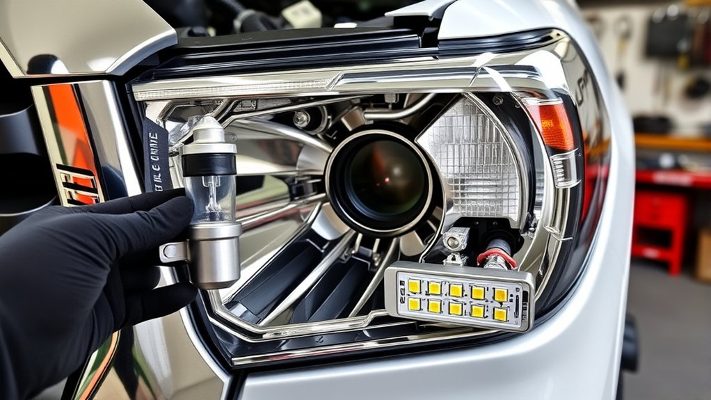 identify tundra headlight type