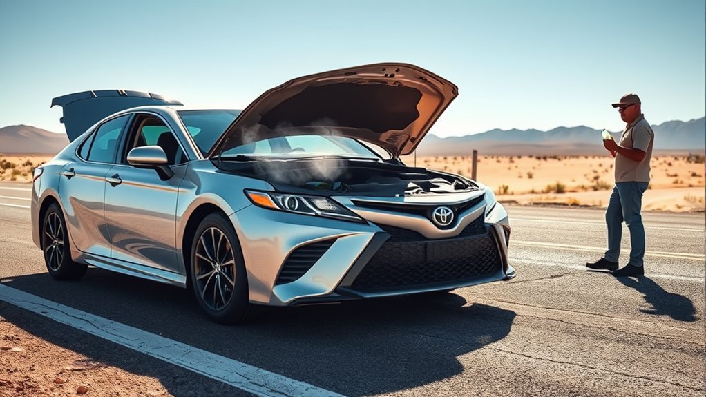 immediate action for overheating