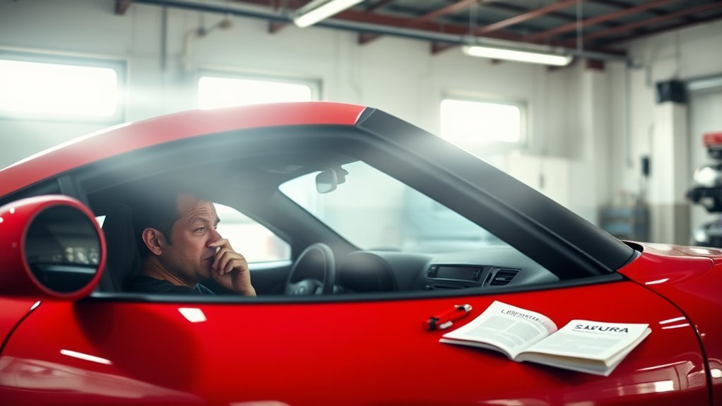 What to do immediately when you smell gas inside a car