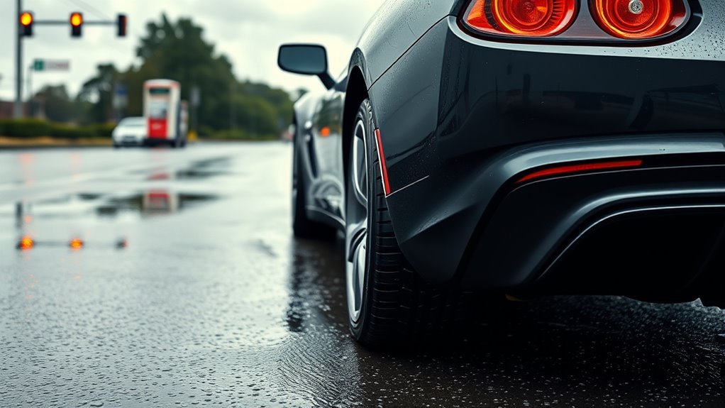 increased braking distance hazards