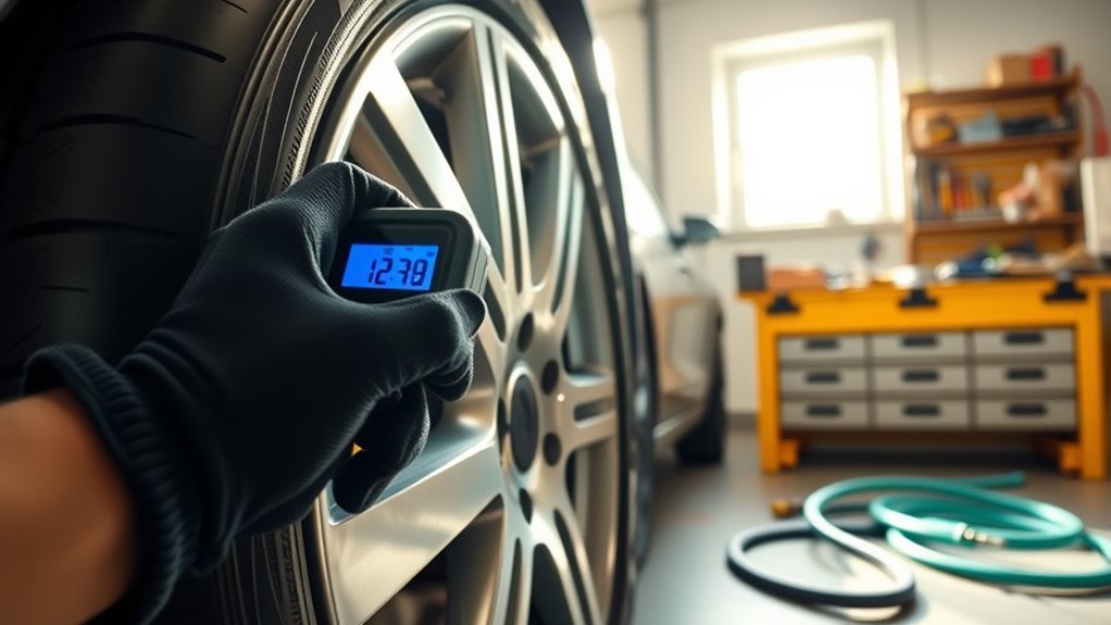 inflate car tires safely