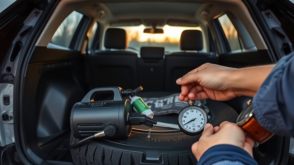 inflate monitor stay timely