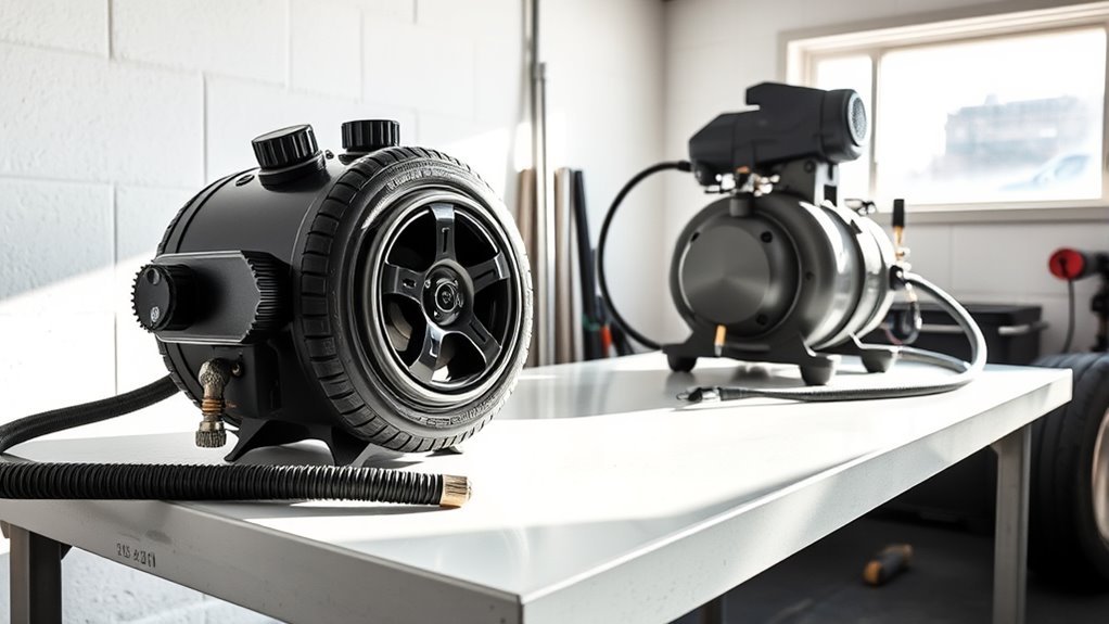 inflator and compressor comparison